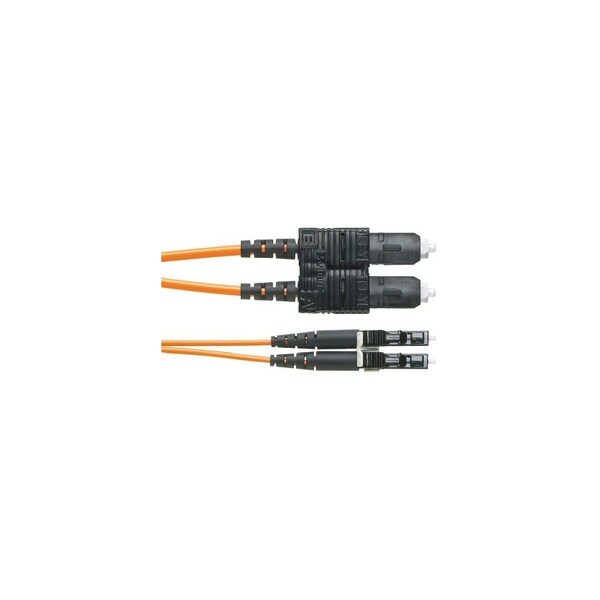 Panduit OM1 2-F 1.6MM PATCHCORD RISER, LC-SC DUPLEX ORANGE 10MT, F62ERLNSNSNM010 F62ERLNSNSNM010